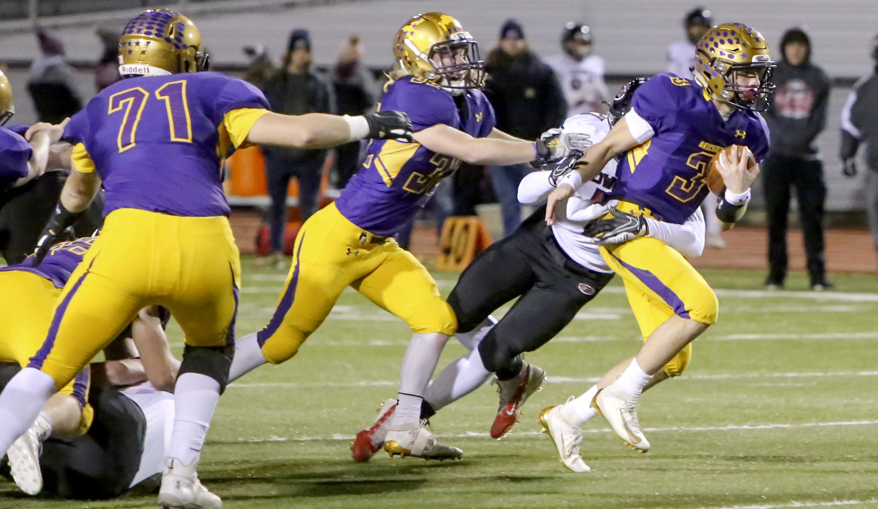 Hobart/Lowell, Football